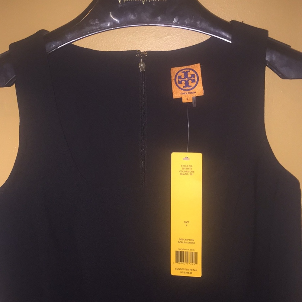 👗SALE Tory Burch 'azalea' black dress Sz 4 - Picture 3 of 7